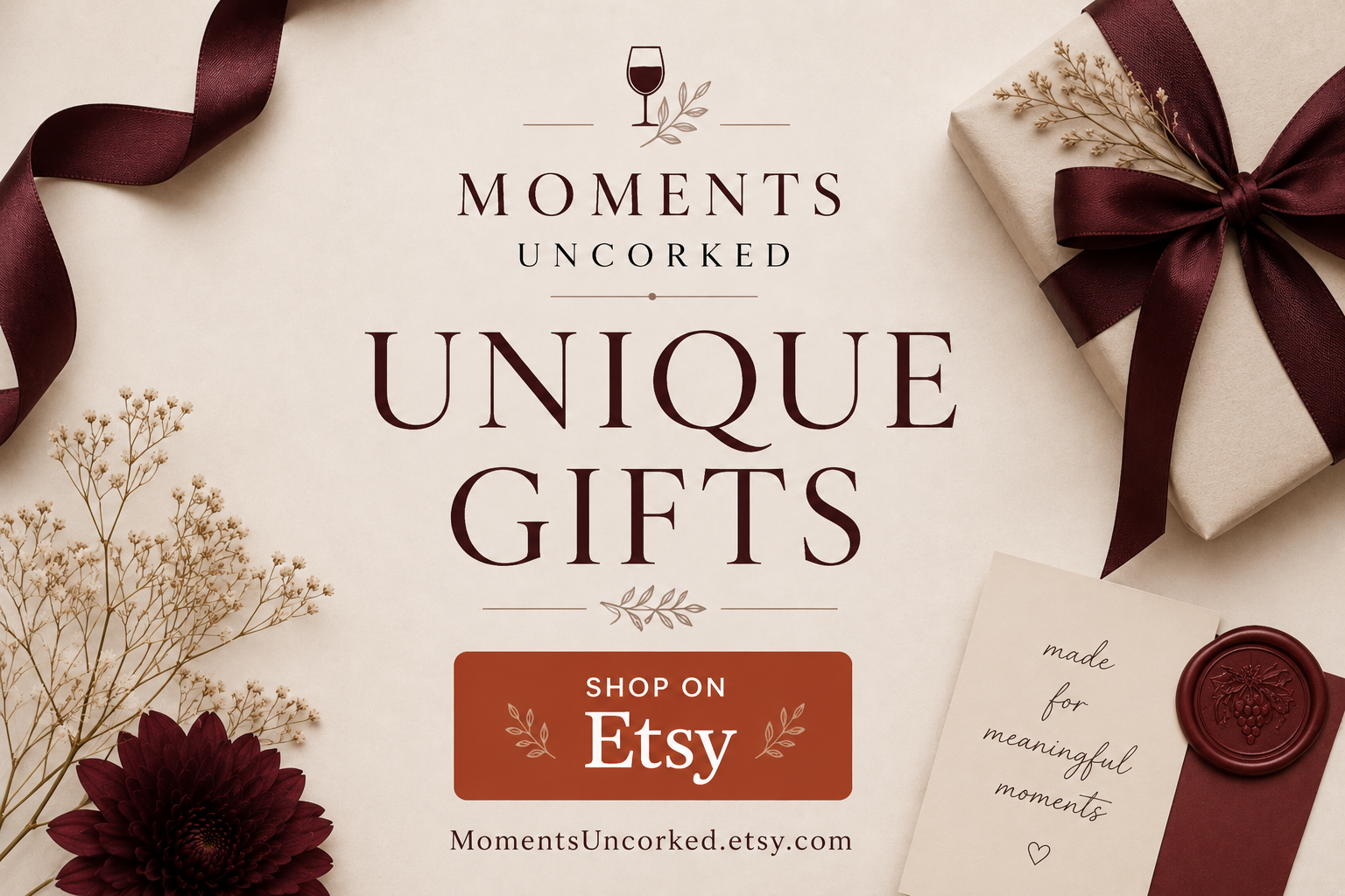 Moments Uncorked Etsy shop
