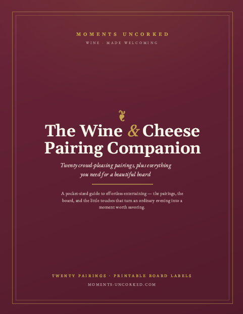 Wine & Cheese Pairing Companion